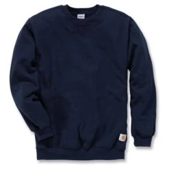 Carhartt Midweight Crewneck Sweatshirt New Navy Heren -Carhartt Werkout Verkoopwinkel carhartt midweight crewneck sweatshirt new navy he 4