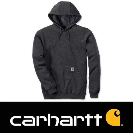 Carhartt Midweight Hooded Carbon Heather Sweater Heren 3 Carhartt Midweight Hooded Carbon Heather Sweater Heren - Afbeelding 3