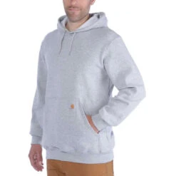 Carhartt Midweight Hooded Sweatshirt Heather Grey Heren