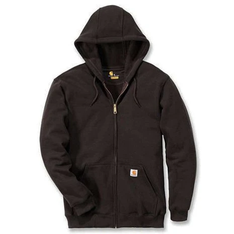 Carhartt Midweight Zip Hooded Sweatshirt Zwart Heren 5 Carhartt Midweight Zip Hooded Sweatshirt Zwart Heren - Afbeelding 5