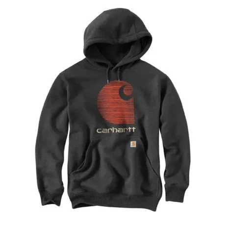 Carhartt Rain Defender C Logo Graphic Carbon Heather Sweatshirt Heren 1 Carhartt Rain Defender C Logo Graphic Carbon Heather Sweatshirt Heren