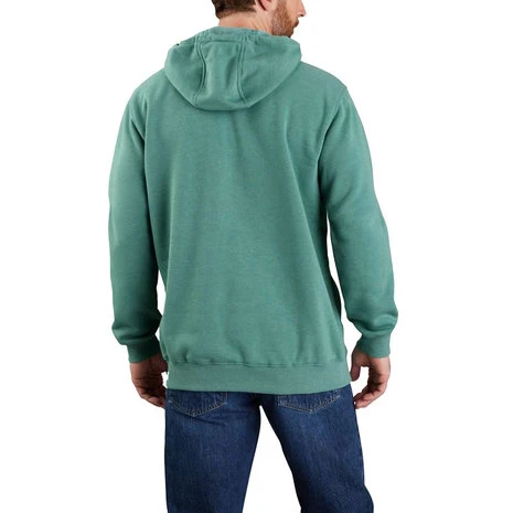 Carhartt Rain Defender C Logo Graphic Slate Green Heather Sweatshirt Heren 3 Carhartt Rain Defender C Logo Graphic Slate Green Heather Sweatshirt Heren - Afbeelding 3