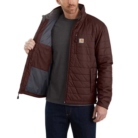 Carhartt Rain Defender Lightweight Insulated Mineral Red Jas Heren 4 Carhartt Rain Defender Lightweight Insulated Mineral Red Jas Heren - Afbeelding 4