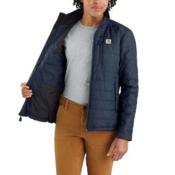 Carhartt Rain Defender Lightweight Insulated Navy Jas Dames -Carhartt Werkout Verkoopwinkel carhartt rain defender lightweight insulated navy 2