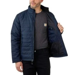 Carhartt Rain Defender Lightweight Insulated Navy Jas Heren 9 Carhartt Rain Defender Lightweight Insulated Navy Jas Heren -Carhartt Werkout Verkoopwinkel carhartt rain defender lightweight insulated navy 8