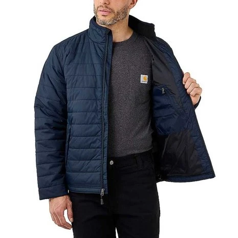 Carhartt Rain Defender Lightweight Insulated Navy Jas Heren 4 Carhartt Rain Defender Lightweight Insulated Navy Jas Heren - Afbeelding 4