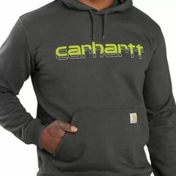 Carhartt Rain Defender Logo Graphic Peat Sweatshirt Heren -Carhartt Werkout Verkoopwinkel carhartt rain defender logo graphic peat sweatshir 2
