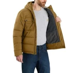 Carhartt Rain Defender Montana Insulated Bruin Winterjas Heren 8 Carhartt Rain Defender Montana Insulated Bruin Winterjas Heren -Carhartt Werkout Verkoopwinkel carhartt rain defender montana insulated bruin win 2