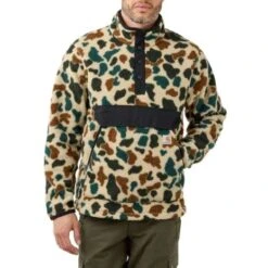 Carhartt Relaxed Fit Fleece Duck Camo Pullover Heren