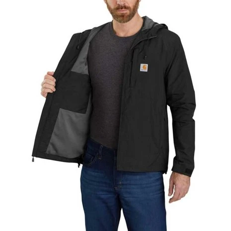 Carhartt Rockford Jacket Black Jas Heren 3 Carhartt Rockford Jacket Black Jas Heren - Afbeelding 3
