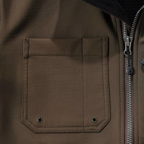 Carhartt Rough Cut Jacket Dark Coffee Heren 5 Carhartt Rough Cut Jacket Dark Coffee Heren - Afbeelding 5