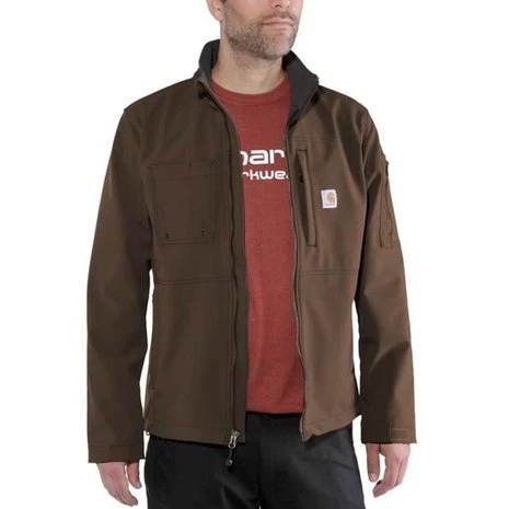 Carhartt Rough Cut Jacket Dark Coffee Heren 1 Carhartt Rough Cut Jacket Dark Coffee Heren