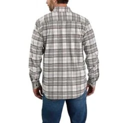 Carhartt Rugged Flex Flannel Plaid Malt Shirt Heren -Carhartt Werkout Verkoopwinkel carhartt rugged flex flannel plaid malt shirt here 2