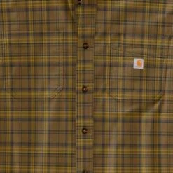 Carhartt Rugged Flex Flannel Plaid Oak Brown Shirt Heren 5 Carhartt Rugged Flex Flannel Plaid Oak Brown Shirt Heren -Carhartt Werkout Verkoopwinkel carhartt rugged flex flannel plaid oak brown shirt 2