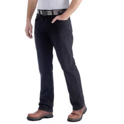 Carhartt Rugged Flex Relaxed Straight Fit Dusty Black Jeans Heren -Carhartt Werkout Verkoopwinkel carhartt rugged flex relaxed straight fit dusty bl 4