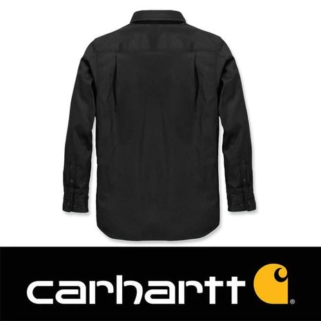 Carhartt Rugged Professional Long Sleeve Work Shirt Zwart Heren 2 Carhartt Rugged Professional Long Sleeve Work Shirt Zwart Heren - Afbeelding 2