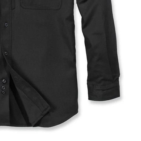Carhartt Rugged Professional Long Sleeve Work Shirt Zwart Heren 5 Carhartt Rugged Professional Long Sleeve Work Shirt Zwart Heren - Afbeelding 5