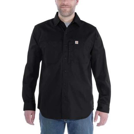 Carhartt Rugged Professional Long Sleeve Work Shirt Zwart Heren 1 Carhartt Rugged Professional Long Sleeve Work Shirt Zwart Heren