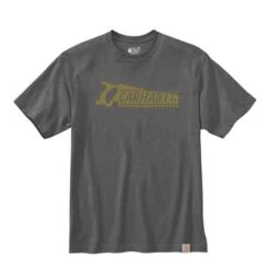 Carhartt Saw Graphic Carbon Heather T-Shirt Heren