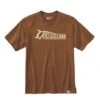 Carhartt Saw Graphic Walnut Heather T-Shirt Heren
