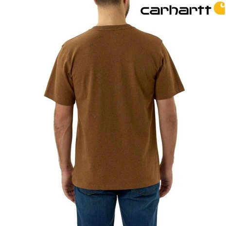Carhartt Saw Graphic Walnut Heather T-Shirt Heren 3 Carhartt Saw Graphic Walnut Heather T-Shirt Heren - Afbeelding 3