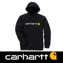 Carhartt Signature Logo Sweatshirt Black Heren -Carhartt Werkout Verkoopwinkel carhartt signature logo sweatshirt black heren 2