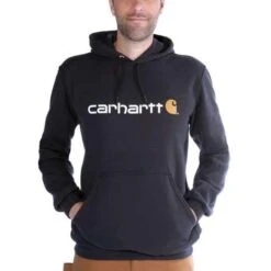 Carhartt Signature Logo Sweatshirt Black Heren -Carhartt Werkout Verkoopwinkel carhartt signature logo sweatshirt black heren 4