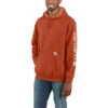 Carhartt Sleeve Logo Jasper Heather Hooded Sweatshirt Heren