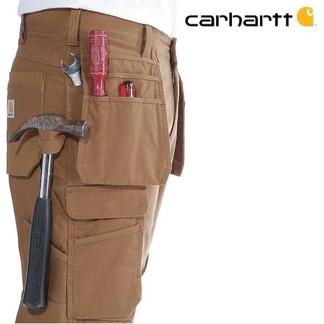 Carhartt Steel Rugged Flex Double Front Cargo Bruin Werkbroek Heren 2 Carhartt Steel Rugged Flex Double Front Cargo Bruin Werkbroek Heren - Afbeelding 2