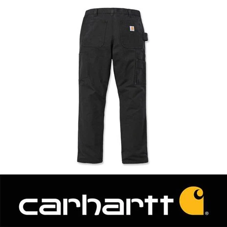 Carhartt Straight Fit Stretch Duck Dungaree Broek Heren 2 Carhartt Straight Fit Stretch Duck Dungaree Broek Heren - Afbeelding 2