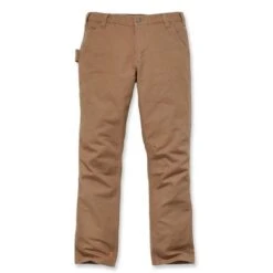 Carhartt Straight Fit Stretch Duck Dungaree Bruin Broek Heren -Carhartt Werkout Verkoopwinkel carhartt straight fit stretch duck dungaree bruin 2