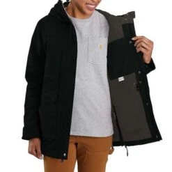 Carhartt Super Dux Insulated Traditional Zwart Winterjas Dames -Carhartt Werkout Verkoopwinkel carhartt super dux insulated traditional zwart win 3