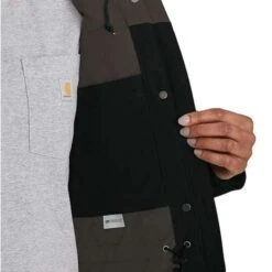 Carhartt Super Dux Insulated Traditional Zwart Winterjas Dames -Carhartt Werkout Verkoopwinkel carhartt super dux insulated traditional zwart win 4