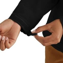 Carhartt Super Dux Lightweight Hooded Zwart Jas Dames -Carhartt Werkout Verkoopwinkel carhartt super dux lightweight hooded zwart jas da 3