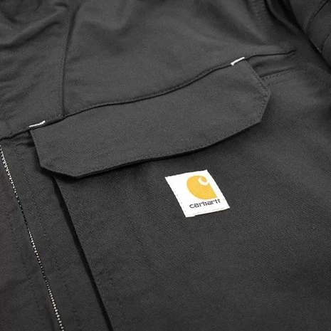 Carhartt Super Dux Lightweight Mock-Neck Zwart Jas Heren 5 Carhartt Super Dux Lightweight Mock-Neck Zwart Jas Heren - Afbeelding 5