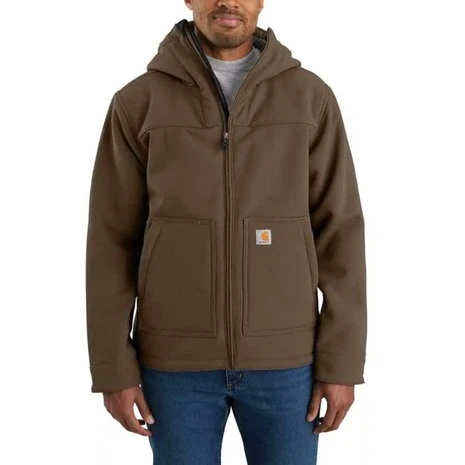 Carhartt Super Dux Sherpa-Lined Active Coffee Jas 1 Carhartt Super Dux Sherpa-Lined Active Coffee Jas