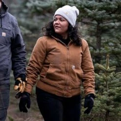 Carhartt Washed Duck Insulated Active Bruin Winterjas Dames -Carhartt Werkout Verkoopwinkel carhartt washed duck insulated active bruin winter 7