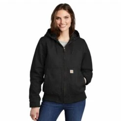 Carhartt Washed Duck Insulated Active Zwart Winterjas Dames 13 Carhartt Washed Duck Insulated Active Zwart Winterjas Dames -Carhartt Werkout Verkoopwinkel carhartt washed duck insulated active zwart winter 5
