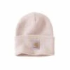 Carhartt Watch Hat Ash Rose Marshmallow Muts