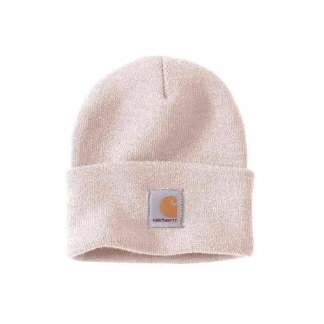Carhartt Watch Hat Ash Rose Marshmallow Muts 1 Carhartt Watch Hat Ash Rose Marshmallow Muts