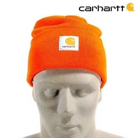 Carhartt Watch Hat Brite Orange Muts 4 Carhartt Watch Hat Brite Orange Muts - Afbeelding 4
