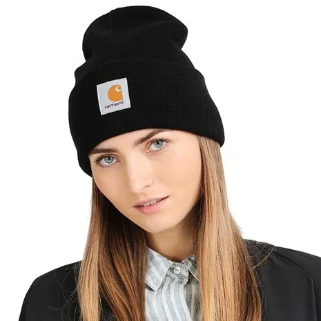 Carhartt Watch Hat Zwart Muts 8 Carhartt Watch Hat Zwart Muts - Afbeelding 8
