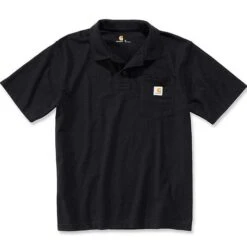 Carhartt Work Pocket Black Poloshirt Heren