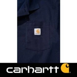 Carhartt Work Pocket Navy Poloshirt Heren -Carhartt Werkout Verkoopwinkel carhartt work pocket navy poloshirt heren 3