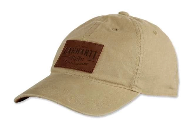 Pet Carhartt Men Rigby Stretch Fit Leatherette Patch Cap Dark Khaki (L/XL) 1 Pet Carhartt Men Rigby Stretch Fit Leatherette Patch Cap Dark Khaki (L/XL)
