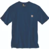 T-Shirt Carhartt Men K87 Pocket Alpine Blue Heather