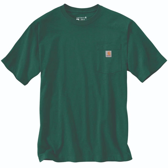 T-Shirt Carhartt Men K87 Pocket S/S North Woods Heather 1 T-Shirt Carhartt Men K87 Pocket S/S North Woods Heather