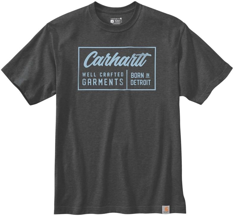 T-Shirt Carhartt Men Crafted Graphic T-Shirt S/S Carbon Heather 1 T-Shirt Carhartt Men Crafted Graphic T-Shirt S/S Carbon Heather